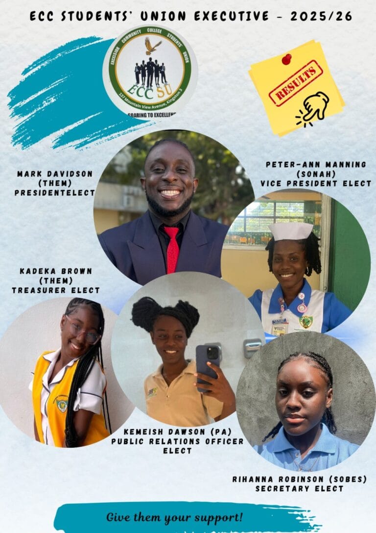  Meet ECC Students’ Union Executive Team for 2025/26!