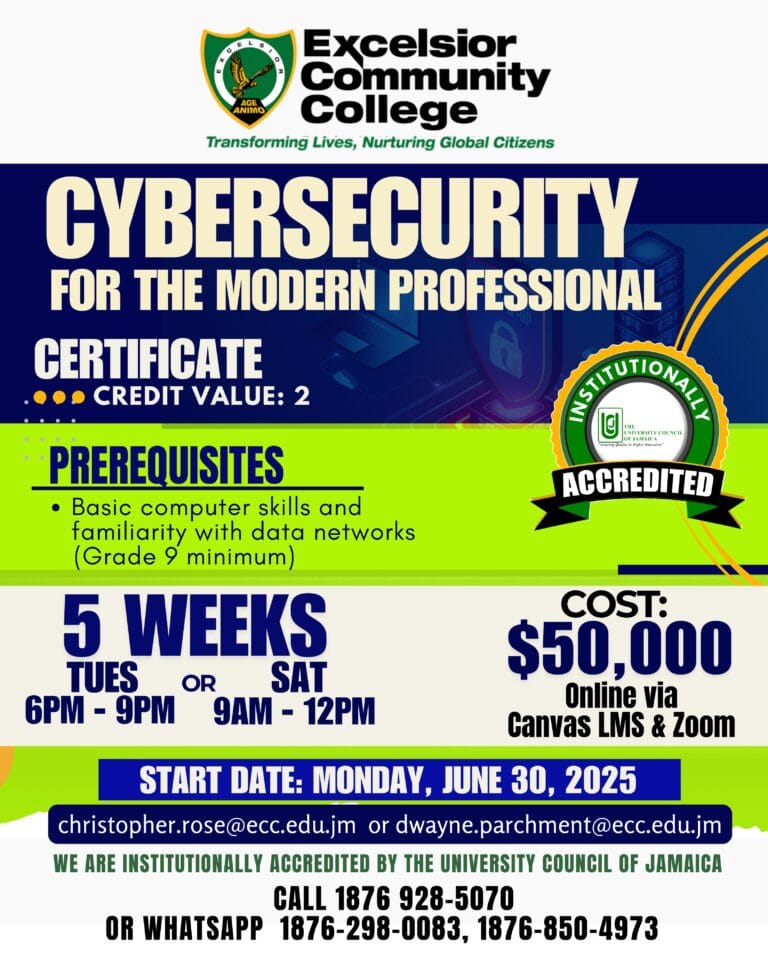 Short Course – Cybersecurity for the Modern Professional