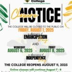 2025 Emanci-pendence College Closure