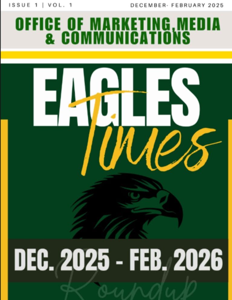 DECEMBER – FEBRUARY Eagle Times Vol. 1 Edition.